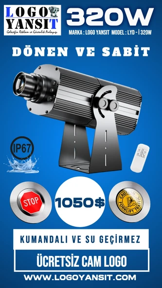 Logo Yansıt LYD-i320W Gobo Yansıtıcı ürün görseli 1