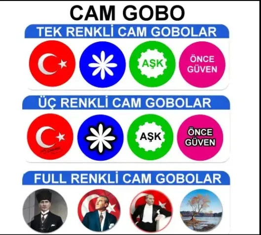 Logo Yansıt LYD-i50W Gobo Yansıtıcı - Resim 5