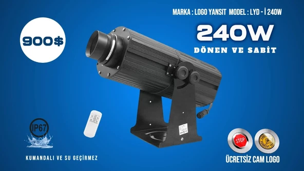 Logo Yansıt LYD-i240W Gobo Yansıtıcı ürün görseli 1