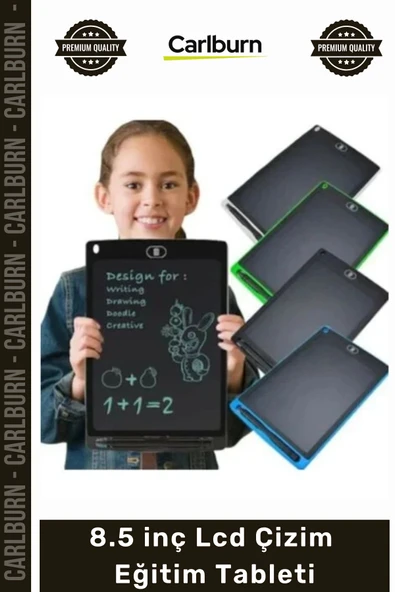 #Tablet Hassas Dijital Grafik Yazı Tahtası Taşınabilir Hafif Kalemli Şık Lcd 8.5 Inc. Çizim Eğitim Tablet ürün görseli 1