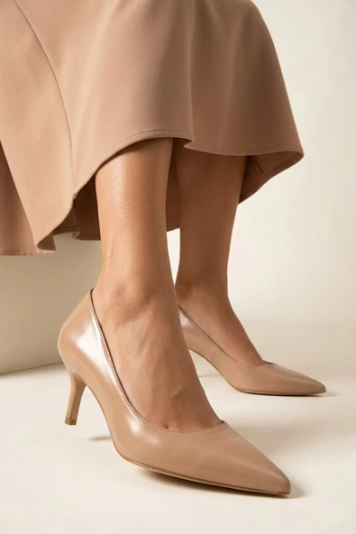 Solly Zeyn 4196 Nude Topuklu Kadın Stiletto ürün görseli 1