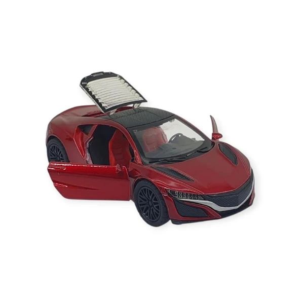 Çek Bırak Araba Metal - 3691C - Kırmızı - 1 ADET ürün görseli 1