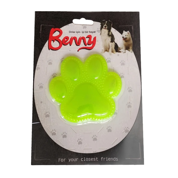 Benny Köpek Oyuncağı Pati 9,5 x 9 cm Sarı ürün görseli 1