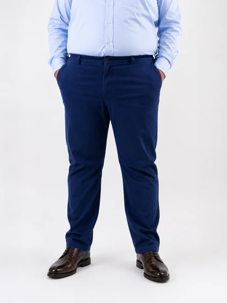 Büyük Beden Denim Boru Paça Erkek Pantolon ürün görseli 1