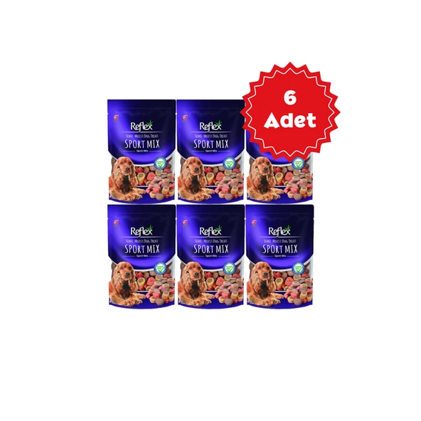 Reflex Sport Mix Yarı Yumuşak Köpek Ödül Maması 150gr x 6 Adet ürün görseli 1