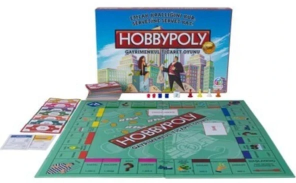 Hobby Poly Gayrimenkul Emlak Ticareti Oyunu ürün görseli 1