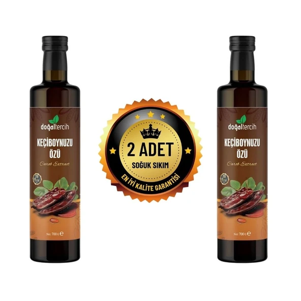 Doğal Tercih Keçiboynuzu Özü 700 gr x 2 Adet ürün görseli 1