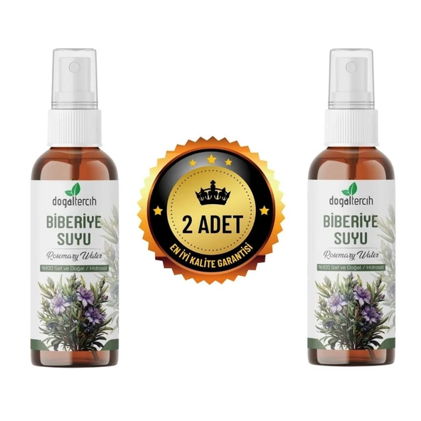 Doğaltercih Biberiye Suyu Hidrosol 100 ml x 2 Adet ürün görseli 1