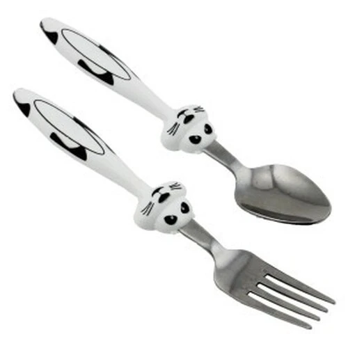 Bebek Çatal Kaşık Seti - 18 cm - Resim 2