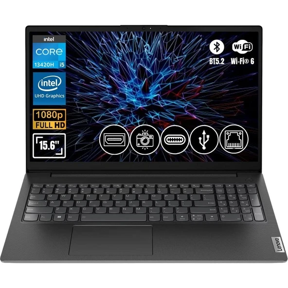 Lenovo V15 G4 83A1008TTR16 I5-13420H 16GB Ram 512GB SSD 15.6 Fhd Freedos Notebook ürün görseli 1