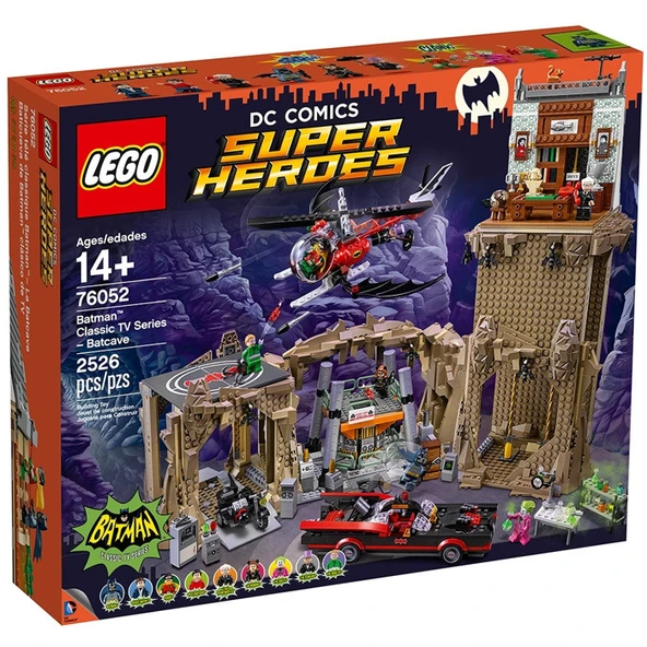 LEGO Super Heroes 76052 Batman Classic TV Series-Batcave ürün görseli 1
