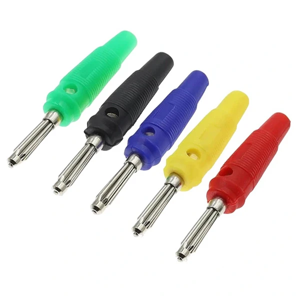 IC-238B Banana Jak Silikonlu CX-06 Kırmızı ürün görseli 1