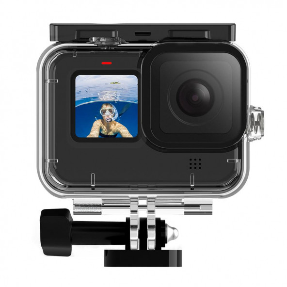 Ayex Hero 9 Su Geçirmez Muhafaza Kabı, GoPro Hero 9 Uyumlu ürün görseli 1