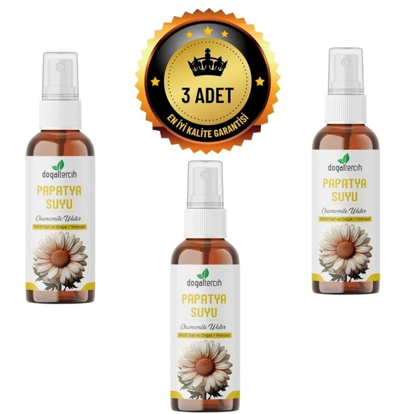 Doğaltercih Papatya Suyu Saç ve Cilt Toniği 100 ml x 3 Adet ürün görseli 1