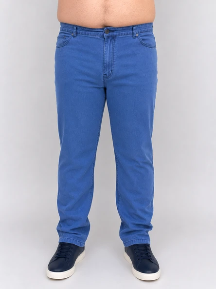 Büyük Beden Tencel Erkek Pantolon ürün görseli 1