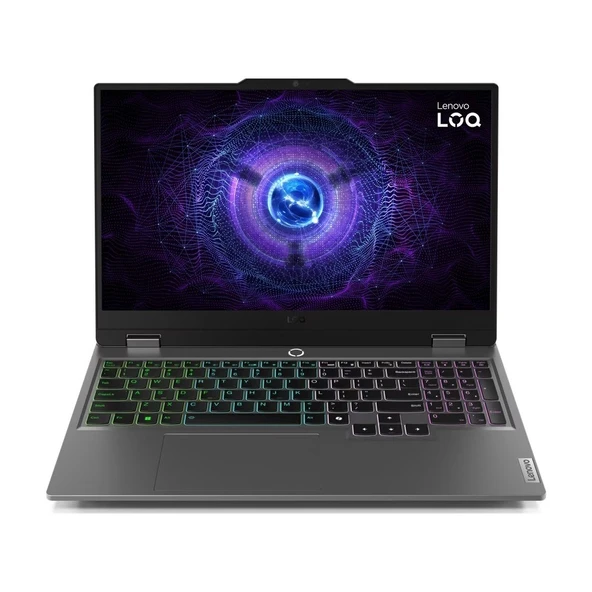 Lenovo Loq 15IRX9 I7 13650HX 8gb 512GB SSD 6gb RTX3050 (95W) 15.6" 144Hz Freedos 83DV011CTR K1 ürün görseli 1