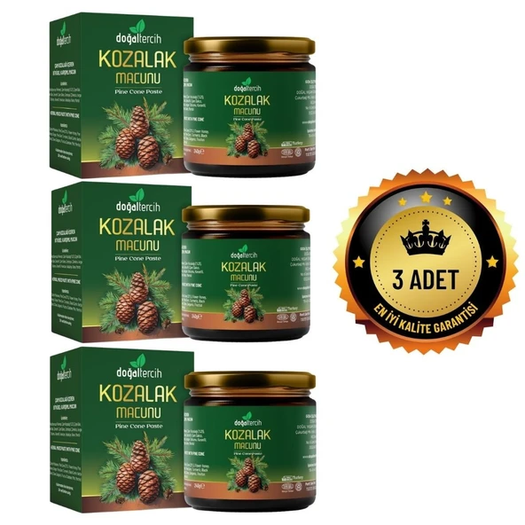 Doğaltercih Çam Kozalak Macunu 240 gr x 3 Adet ürün görseli 1