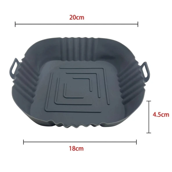 Fritöz Afryer Ve Fırın  Pişirme Matı 20 Cm kare ürün görseli 1