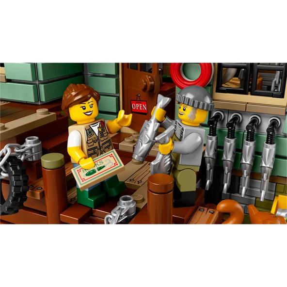 LEGO 21310 Old Fishing Store Set - Resim 5