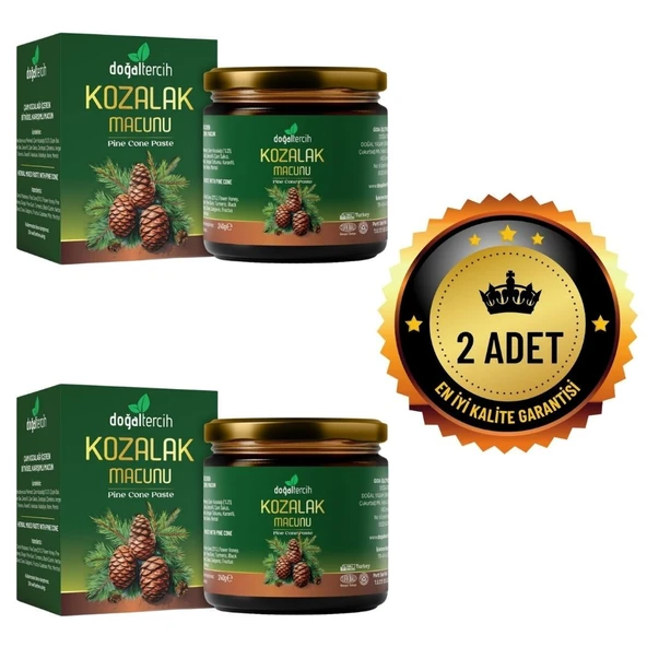 Doğaltercih Çam Kozalak Macunu 240 gr x 2 Adet ürün görseli 1