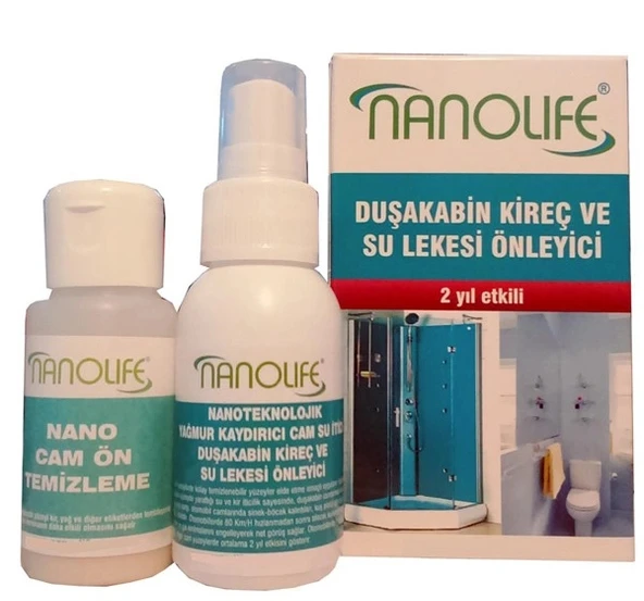 Nanoteknolojik Duşakabin Su Kaydırıcı 2 Yıl Etkili ürün görseli 1