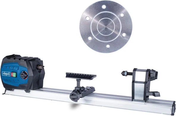 Scheppach Dm600 Vario Devir Ayarlı Ahşap Torna Makinası 550 Watt - 5902305901 ürün görseli 1