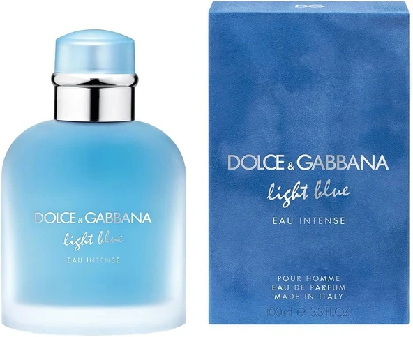 Dolce Gabbana Light Blue Eau Intense EDP 100 ml Erkek Parfüm ürün görseli 1