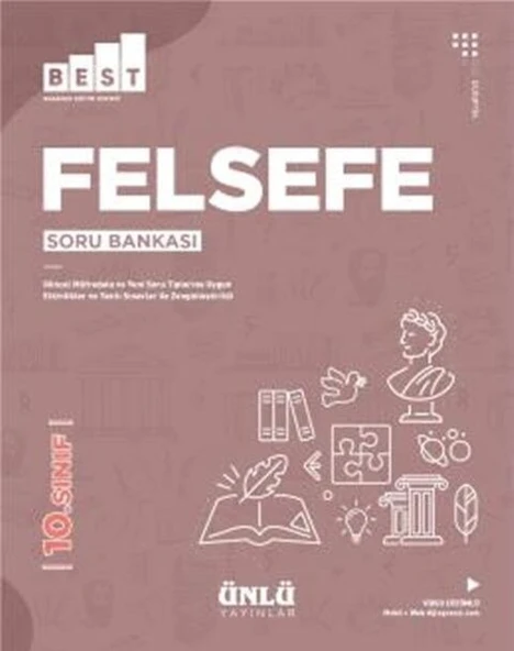 10. Sınıf Felsefe BEST Soru Bankası Ünlü Yayıncılık ürün görseli 1