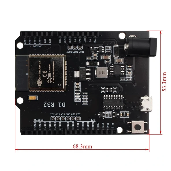 ESPDuino-32 ESP32 WiFi ve Bletooth Geliştirme Kartı - Resim 4