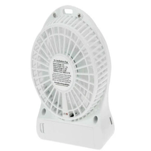 Şarjlı Taşınabilir Mini Fan - Vantilatör - Resim 4