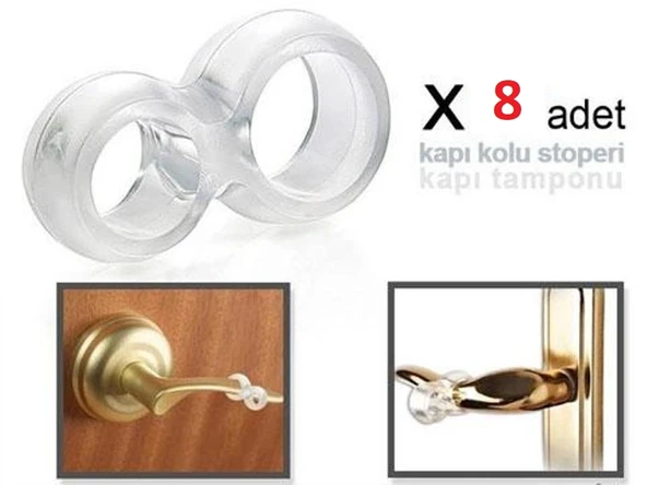 Kapı Kolu eri - Kapı Tamponu - 8 Adet ürün görseli 1