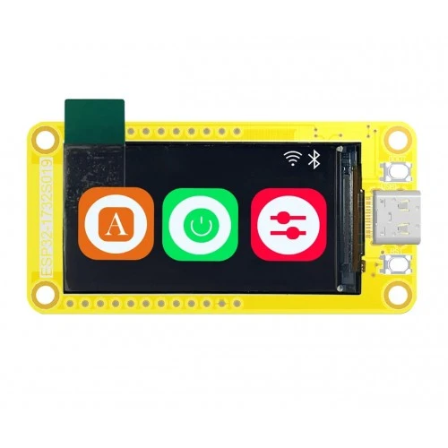 ESP32-1732S019 1.9 İnç Dokunmatik TFT ESP32 Geliştirme Kartı WiFi Bluetooth LCD Ekranlı ürün görseli 1
