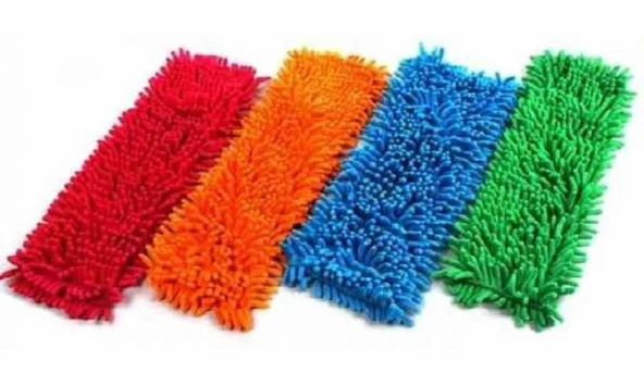 Paspas Yedeği Mikrofiber Makarna Mop Paspas Yedeği 50 Cm ürün görseli 1