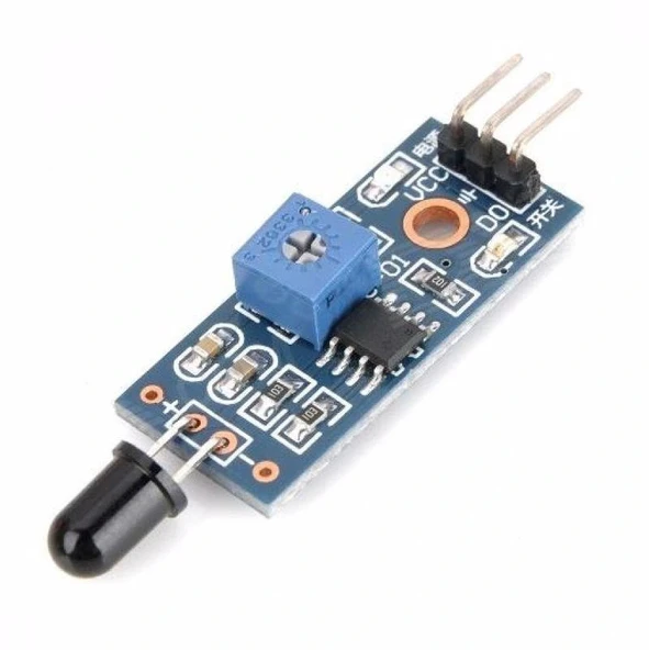 Arduino Alev Algılama Sensörü Modülü - Resim 4