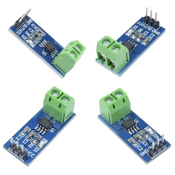 ACS712 Akım Sensörü Current Sensor -20A ila +20A - Resim 3