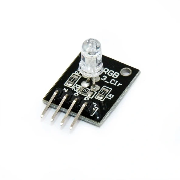 Arduino 3 Renkli RGB Led Modülü 5mm ürün görseli 1