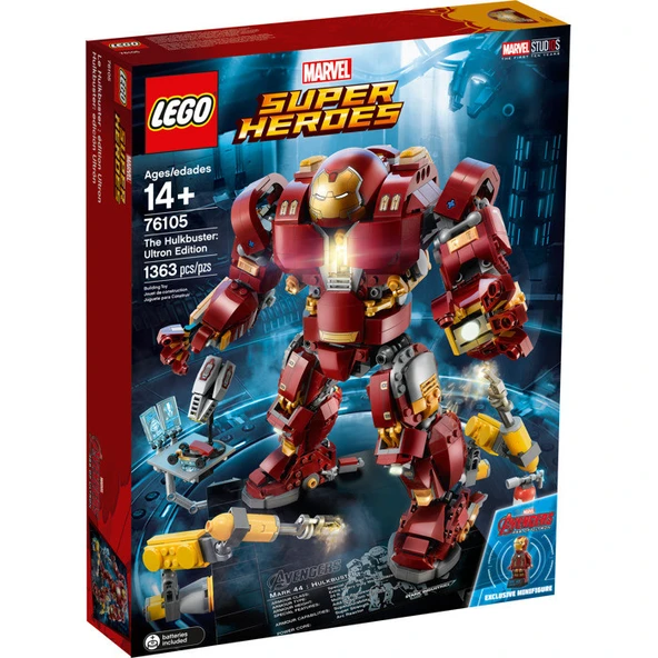 LEGO The Hulkbuster: Ultron Edition Set 76105 ürün görseli 1