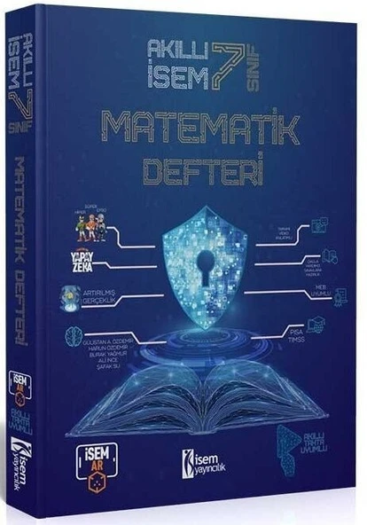 7. Sınıf Matematik Akıllı Defteri İsem Yayınları ürün görseli 1