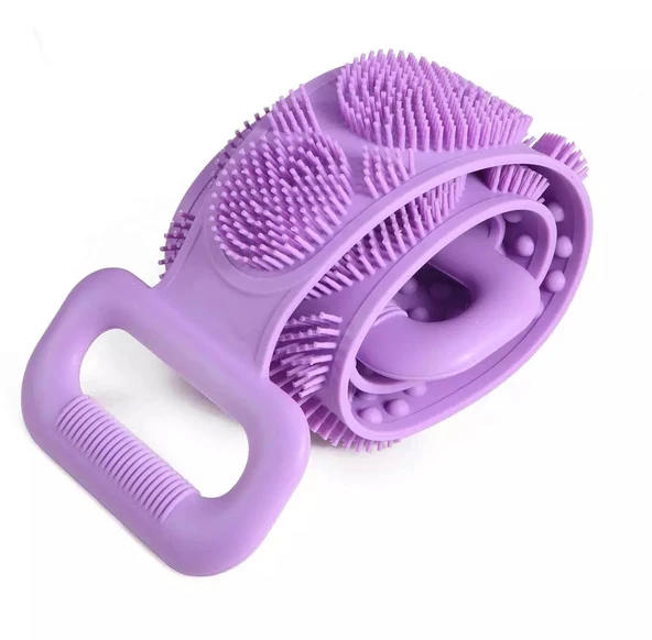 70 cm Çift Taraflı Sırt Kesesi - Duş Kesesi - Peeling Banyo Kesesi ürün görseli 1