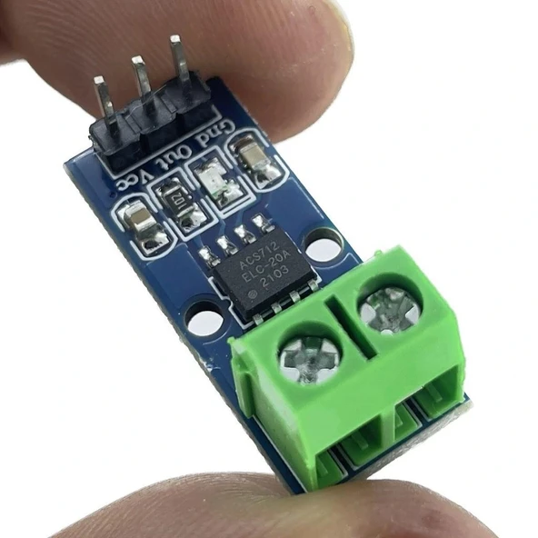 ACS712 Akım Sensörü Current Sensor -20A ila +20A ürün görseli 1