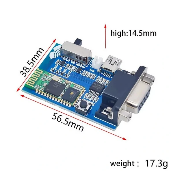 RS232 Bluetooth Seri Adaptör Modülü - Resim 7