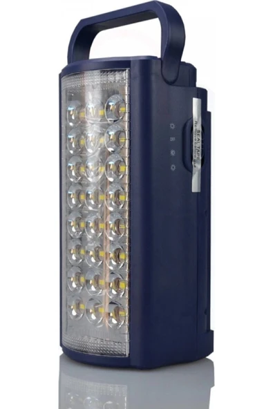 24 Büyük Ledli 80 Saat Yanan Powerbank Özellikli Akülü Led Işıldak ürün görseli 1