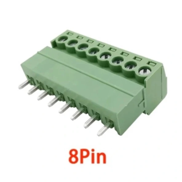 8 Pin 3.81mm Geçmeli 90C Takım Klemens ürün görseli 1