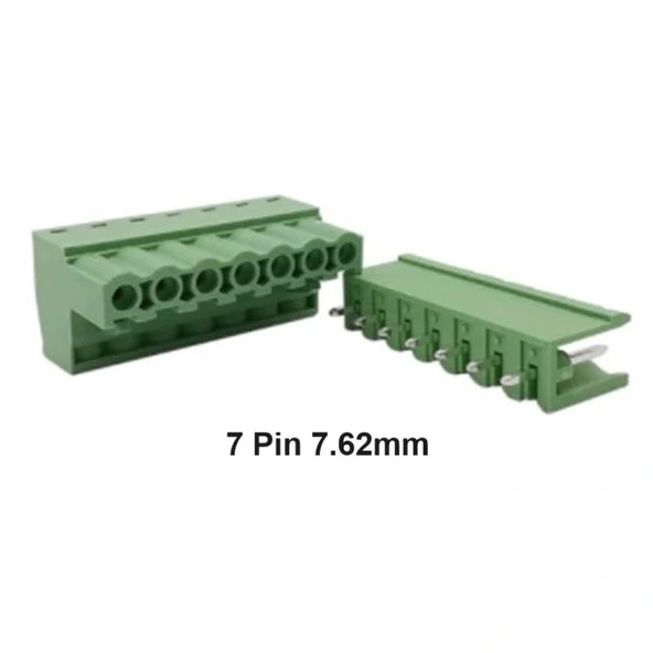 7 Pin 7.62mm Geçmeli 180C Takım Klemens ürün görseli 1