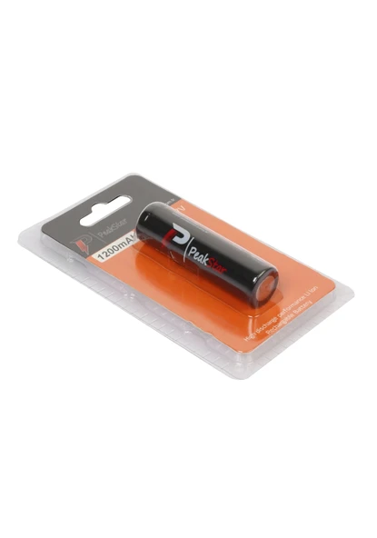Orjinal 3.7 V 1200 Mah Şarj Edilebilir 18650 Turbo Model Li-ion Şarjlı Pil ürün görseli 1