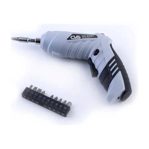 Cvs Akülü Vidalama Makinesi DN 91802 Hız Kontrolü ve Yumuşak Tutuş 300 mAh Batarya ile ürün görseli 1