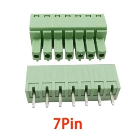 7 Pin 3.81mm Geçmeli 90C Takım Klemens ürün görseli 1