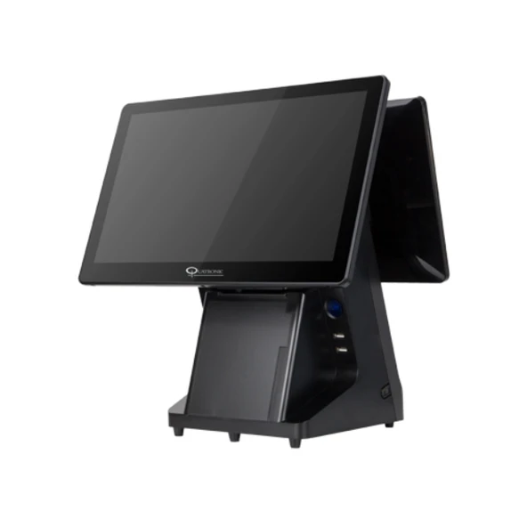 QUATRONIC DEX1561-D / 14" M.EKRANLI 15.6"/J1900/4GB/256SSD DOKUNMATİK POS TERMİNALİ ürün görseli 1