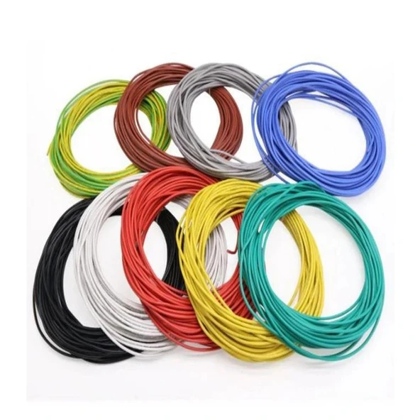 Çok Damarlı Montaj Kablosu 24AWG Mavi 1M ürün görseli 1