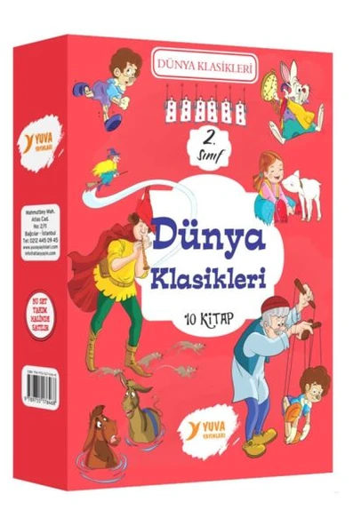 2. Sınıf Dünya Klasikleri - 10 Kitap Takım ürün görseli 1